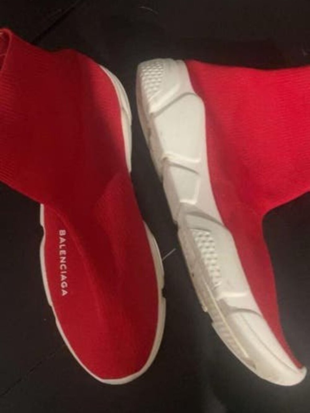 Balenciaga Speed Trainer Sneakers Rood